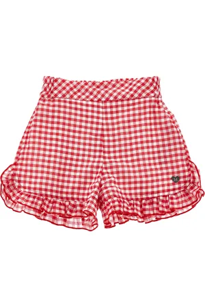 MONNALISA Short en mousseline Vichy