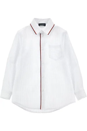 MONNALISA Chemise à rayures micro-pois