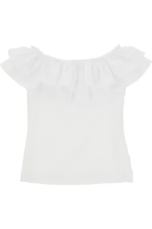 MONNALISA T-shirt en jersey avec maxi volant