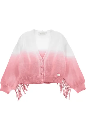 MONNALISA Cardigan en coton dégradé