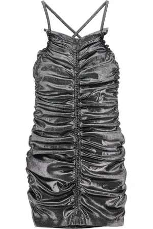 MONNALISA Robe drapée métallisée