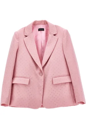 MONNALISA Blazer en viscose avec strass