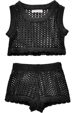 MONNALISA Ensemble cache-maillot en maille filet