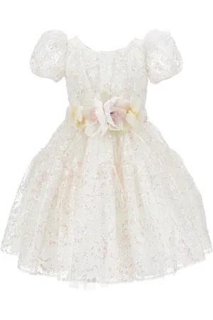 MONNALISA Robe en tulle brodé Ludovica