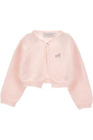 MONNALISA Cardigan court en laine mérinos