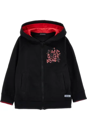 MONNALISA Sweat à capuche bicolore