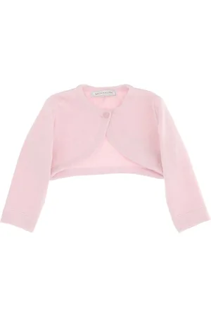 MONNALISA Cardigan court en laine mérinos