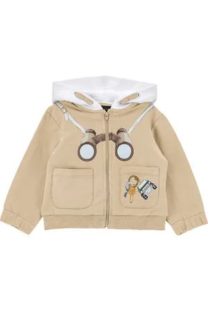 MONNALISA Sweat à capuche imprimé jumelle