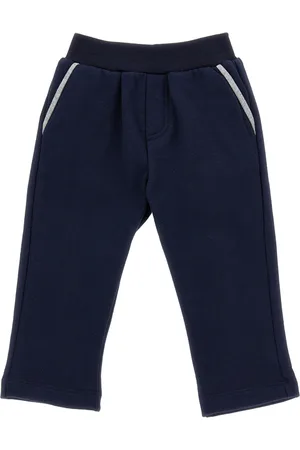MONNALISA Pantalon de survêtement avec passepoil en contraste de couleur