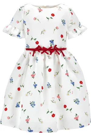 MONNALISA Robe mikado à imprimé floral