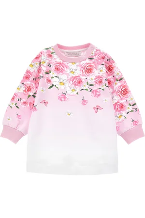 MONNALISA Robe sweat à fleurs