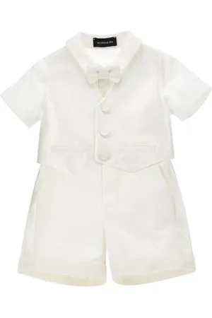 MONNALISA Ensemble de cérémonie deux pièces en satin