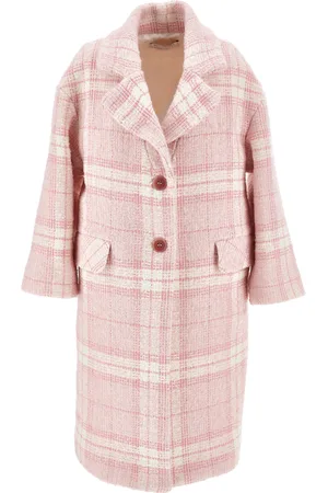 MONNALISA Manteau bouclé écossais