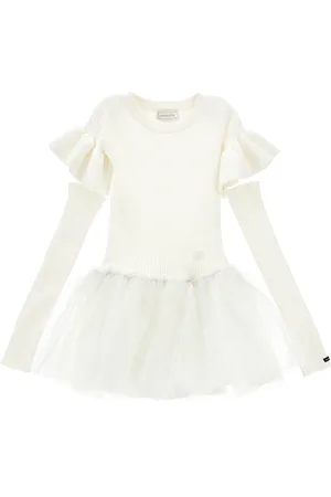 MONNALISA Robe en maille et paillettes
