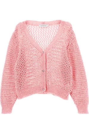 MONNALISA Cardigan ajouré à sequins