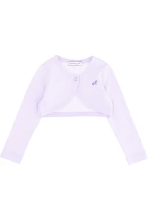 MONNALISA Cardigan en crêpe de satin