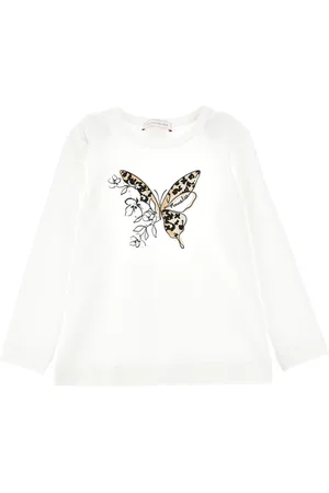 MONNALISA T-shirt en jersey avec maxi papillon