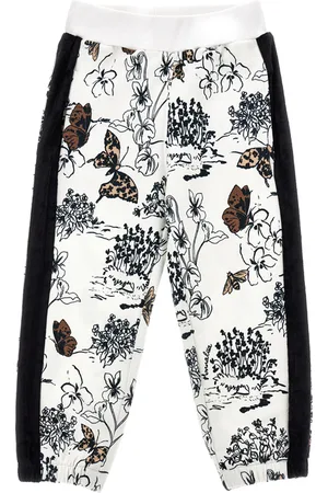 MONNALISA Pantalon de jogging en molleton avec bandes latérales