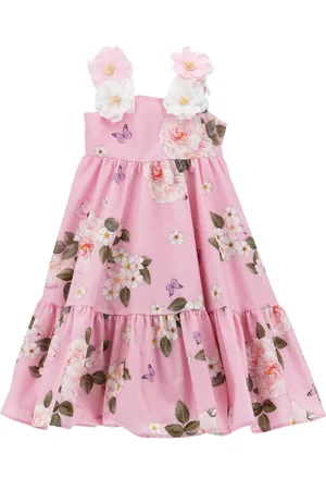 MONNALISA Robe d’été de fête en coton