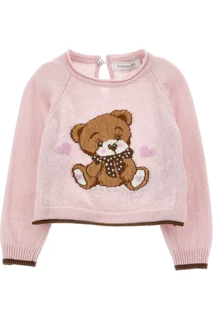MONNALISA Pull ultra doux en intarsia ours