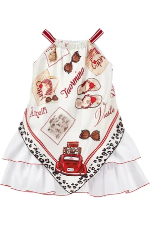 MONNALISA Robe foulard en satin