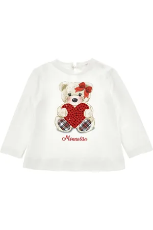 MONNALISA T-shirt ourson strass