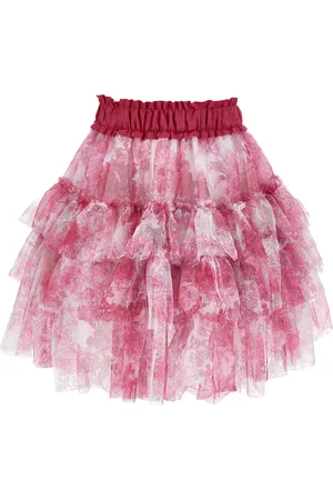 MONNALISA Jupe en tulle imprimé