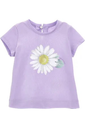 MONNALISA T-shirt avec maxi marguerite