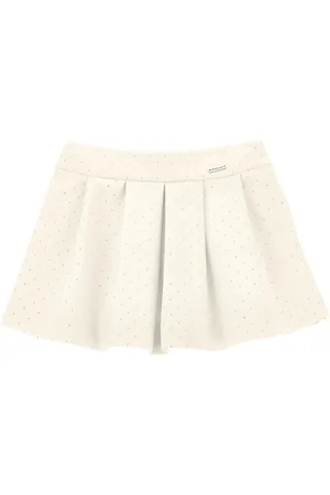 MONNALISA Minijupe en viscose avec strass