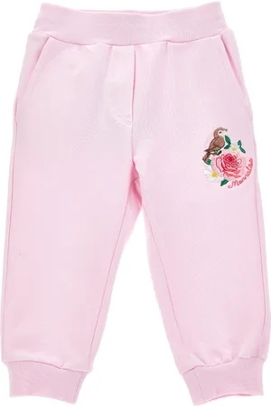 MONNALISA Pantalon jogging molleton extensible fleuri