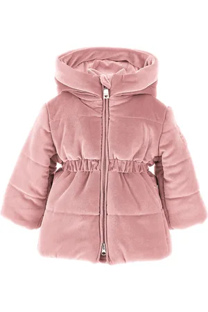 MONNALISA Doudoune longue en maille chenille