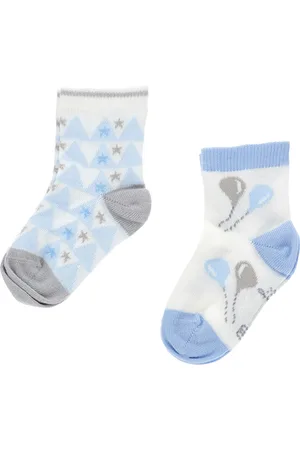 MONNALISA Lot de deux paires de chaussettes fantaisie