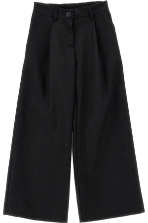 MONNALISA Pantalon en viscose avec strass
