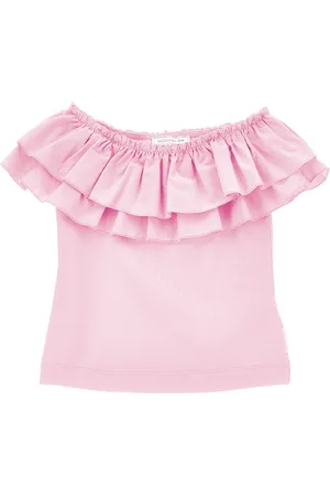 MONNALISA T-shirt en jersey avec maxi volant