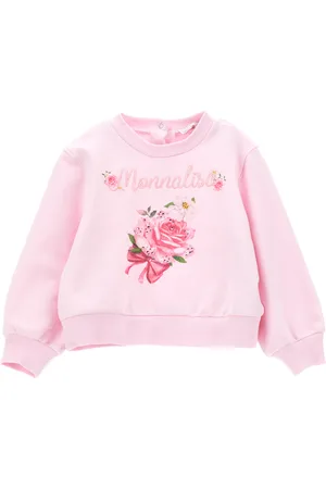 MONNALISA Sweat fermé à imprimé fleuri