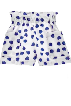 MONNALISA Short en coton avec taille élastique