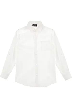 MONNALISA Chemise en popeline avec petite poche