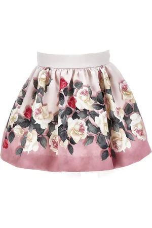 MONNALISA Jupe en mikado rose