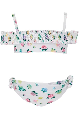Chiara Ferragni Maillot de bain roses sur l’ensemble