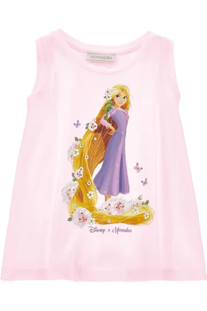 MONNALISA Maxi t-shirt sans manches Raiponce