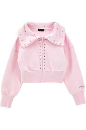 MONNALISA Sweat ouvert avec maxi col