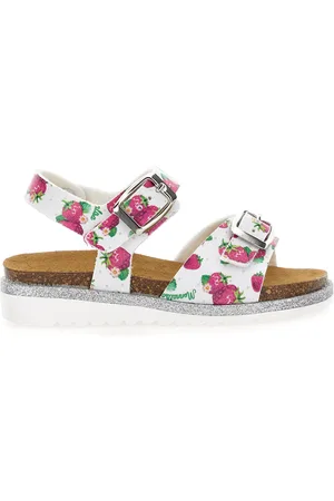 MONNALISA Sandales à paillettes petites fraises