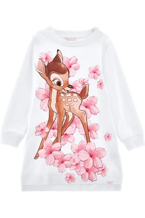 MONNALISA Robe sweat-shirt sport Bambi