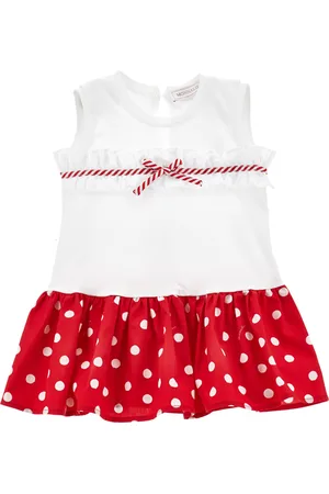 MONNALISA Robe taille basse en coton bio