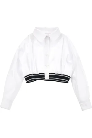 MONNALISA Chemise en coton effet blouson