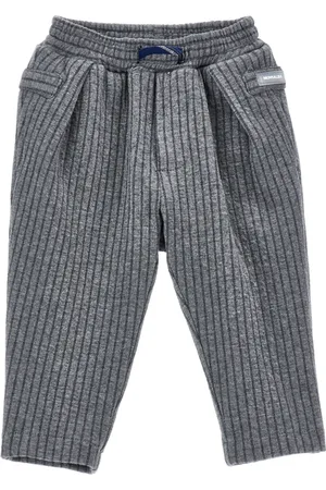 MONNALISA Pantalon en maille à fines rayures
