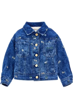 MONNALISA Veste en jean avec fourrure