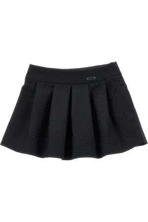 MONNALISA Minijupe en viscose avec strass