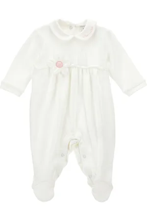 MONNALISA Combinaison en coton marguerite