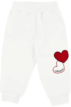 MONNALISA Pantalon de jogging en molleton cœur